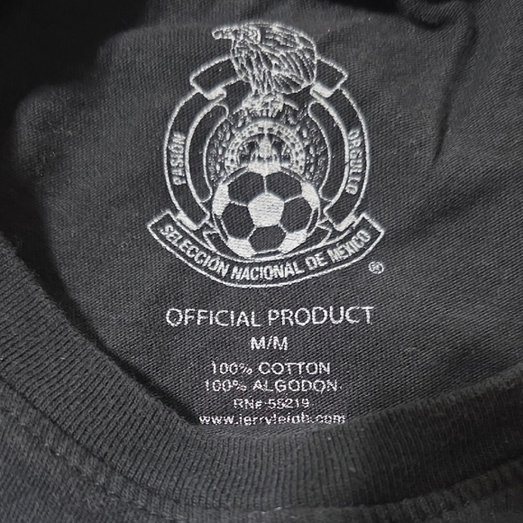 Women's Black México Cropped Graphic Tee - Picture 3 of 5